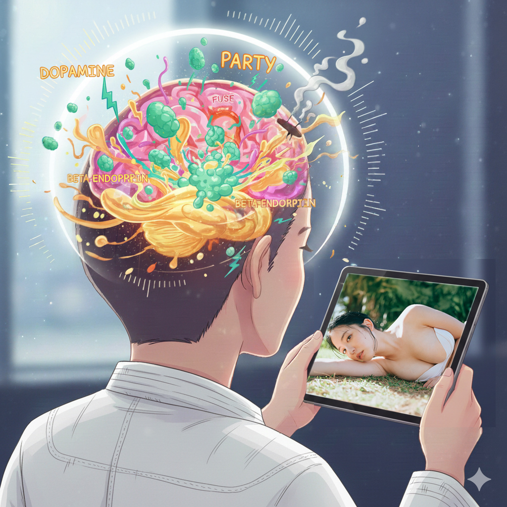 「気持ちよすぎ」という感覚を得ている時、人間の体内では何が起こっているのだろうか。